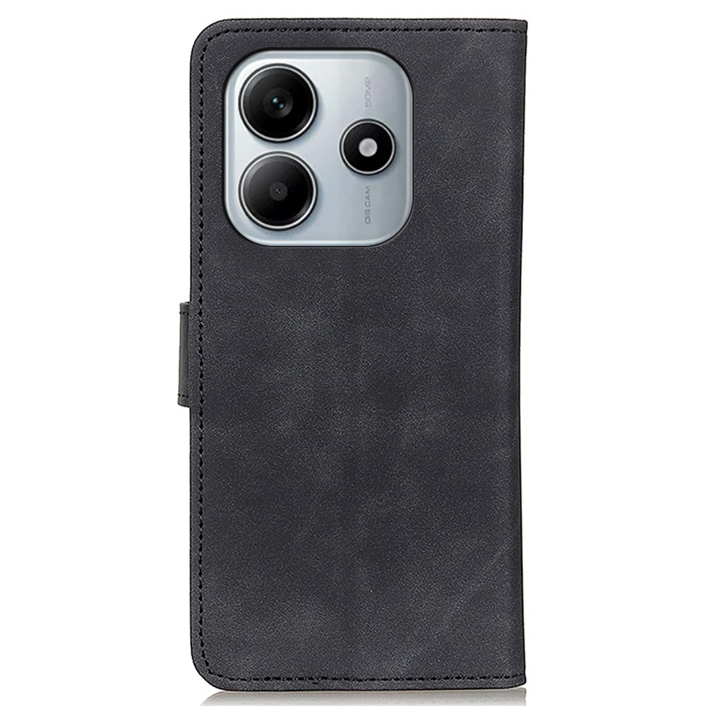 KHAZ knížkové pouzdro na Xiaomi Redmi Note 14 - černé