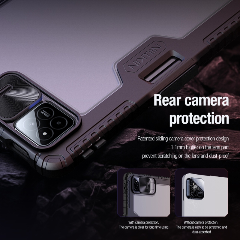 Nillkin Bumper PRO Protective Stand Case Multi-angle pro Xiaomi Pad 7/7 Pro Black