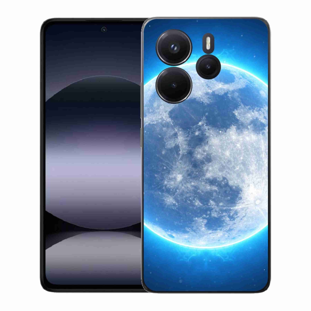 Gelový kryt mmCase na Xiaomi Redmi Note 14 - zeměkoule