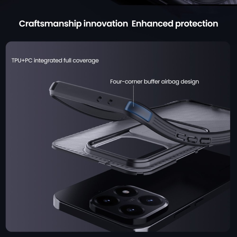 Nillkin CamShield PRO Zadní Kryt pro Xiaomi 15T Transparent Black