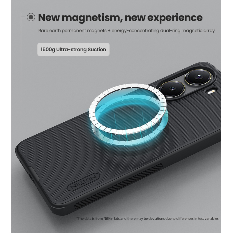 Nillkin Super Frosted PRO Magnetic Zadní Kryt pro Poco X7 Pro 5G Black