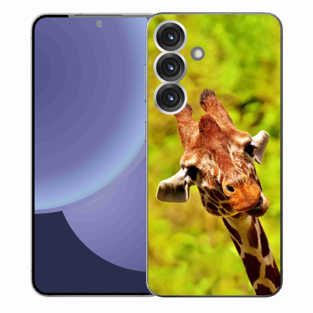 Gelový kryt mmCase na Samsung Galaxy S25+ - žirafa