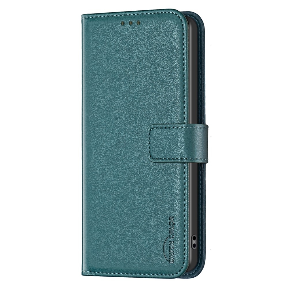 BNF knížkové pouzdro na Xiaomi Redmi 14C/Poco C75 - zelené