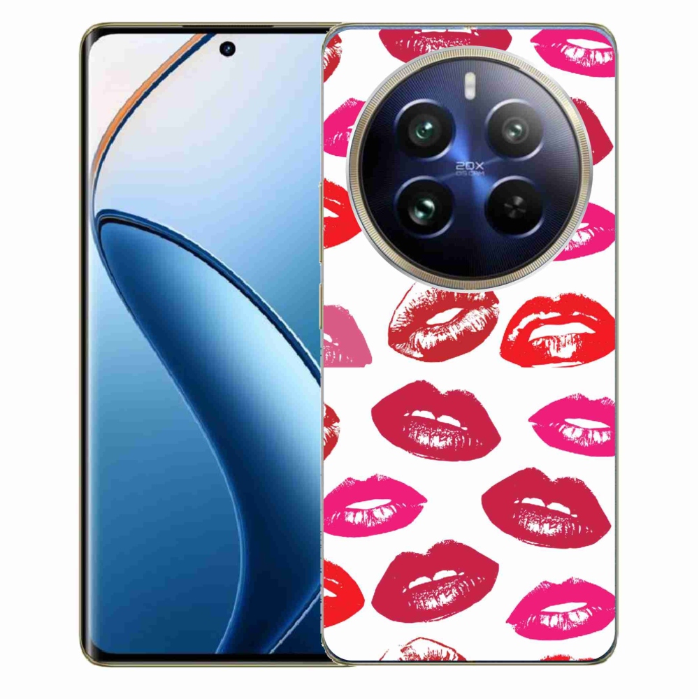Gelový kryt mmCase na Realme 12 Pro 5G/12 Pro+ 5G - rty