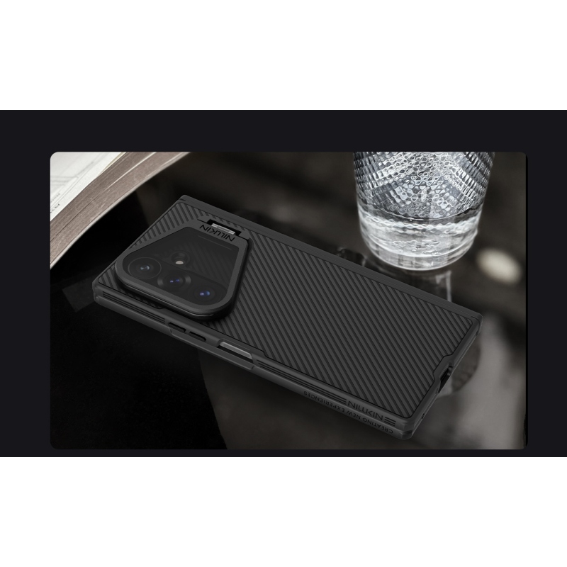 Nillkin CamShield Prop Magnetic (Transparent Lens) Zadní Kryt pro Samsung Galaxy Z Fold 8 Ultra Black