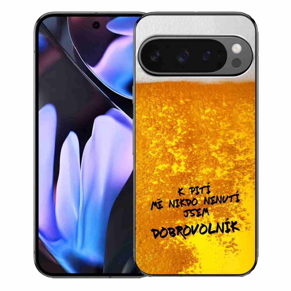 Gelový kryt mmCase na Google Pixel 9 Pro XL - pivní motiv 4
