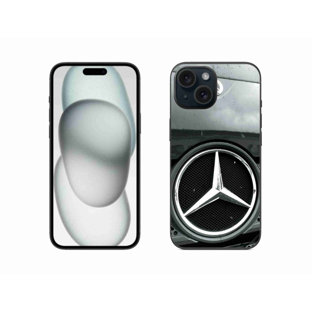 Gelový kryt mmCase na iPhone 15 - znak 3