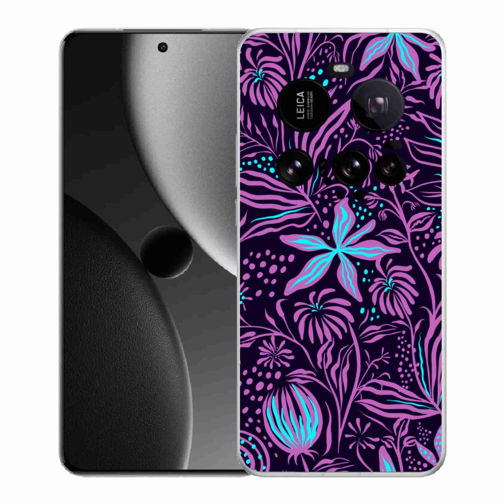 Gelový kryt mmCase na Xiaomi 15 Ultra - květiny 2
