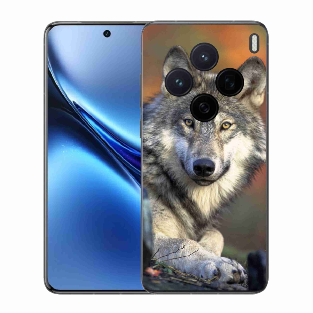 Gelový kryt mmCase na Vivo X200 5G - vlk
