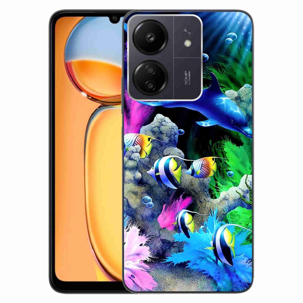Gelový obal mmCase na Xiaomi Poco C65/Redmi 13C - mořský svět