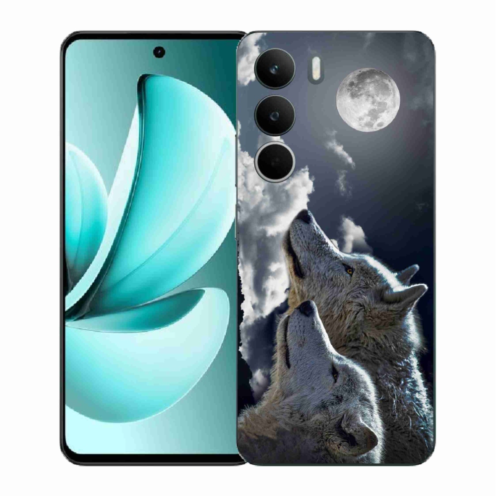 Gelový kryt mmCase na Realme C71 - vlci