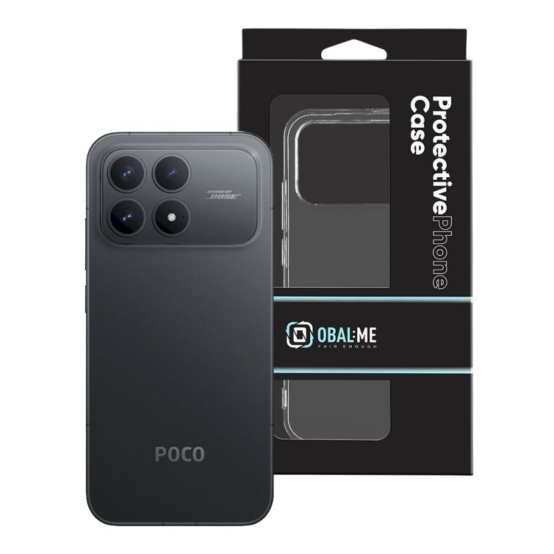 OBAL:ME TPU Kryt pro Xiaomi Poco F8 Pro Transparent
