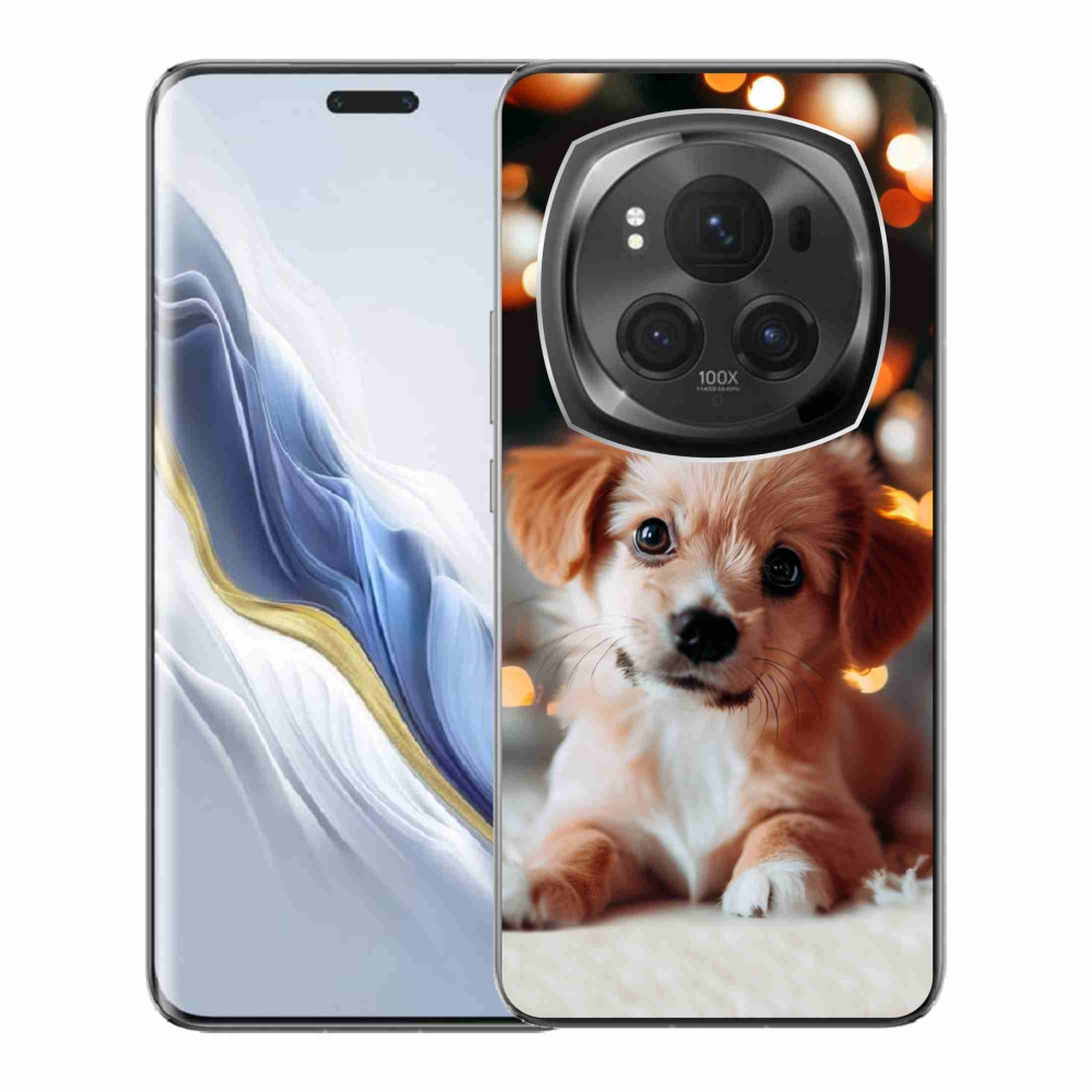 Gelový kryt mmCase na Honor Magic 6 Pro 5G - štěňátko