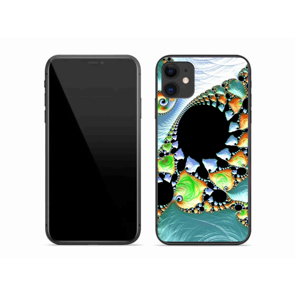 Gelový kryt mmCase na iPhone 11 - abstraktní motiv 21