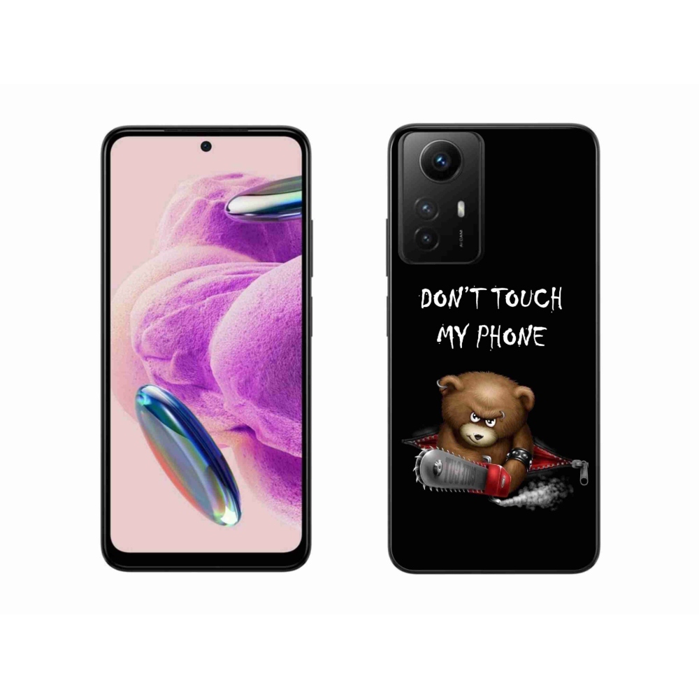 Gelový kryt mmCase na Xiaomi Redmi Note 12S - nesahej na telefon
