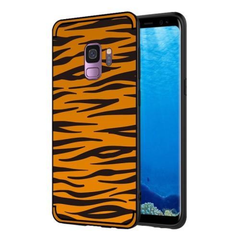 Wild gelový obal na Samsung Galaxy S9 - hnědá zebra