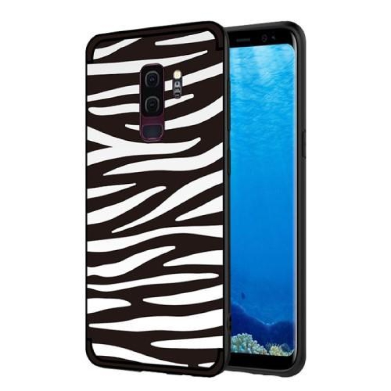 Wild gelový obal na Samsung Galaxy S9+ - zebra