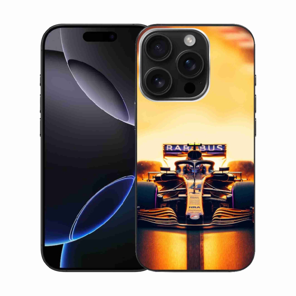 Gelový kryt mmCase na iPhone 16 Pro - formule