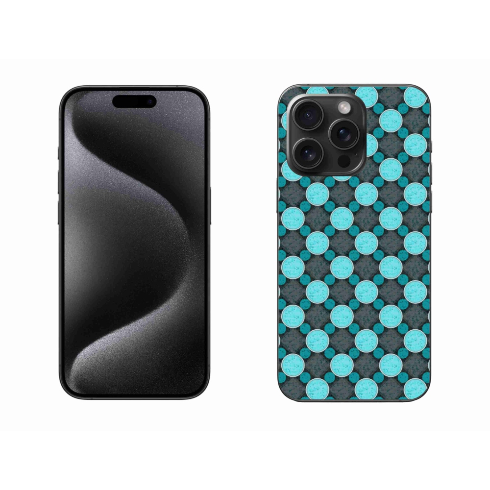 Gelový kryt mmCase na iPhone 15 Pro Max - abstraktní motiv 14