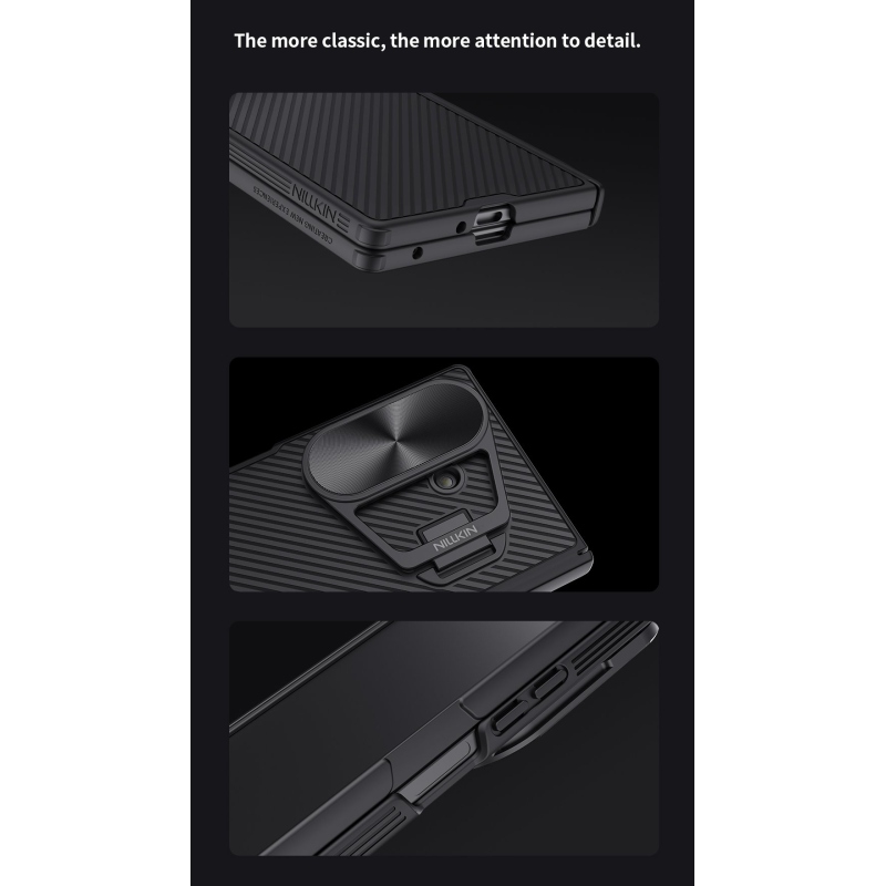 Nillkin CamShield Prop Magnetic Zadní Kryt pro Samsung Galaxy Z Fold 7 Black