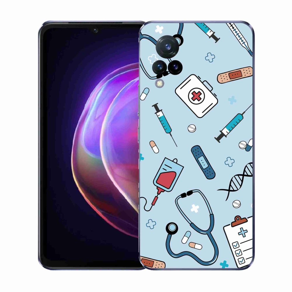 Gelový kryt mmCase na Vivo V21 4G/5G - zdravotnictví 1