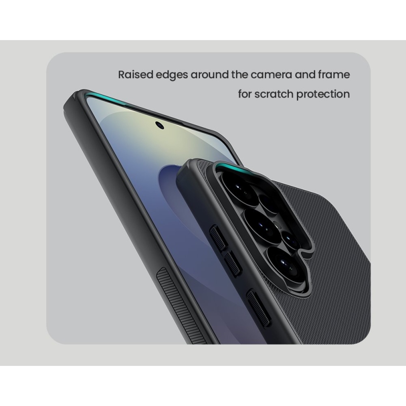 Nillkin Super Frosted PRO Magnetic Zadní Kryt pro Samsung Galaxy S26 Ultra Black