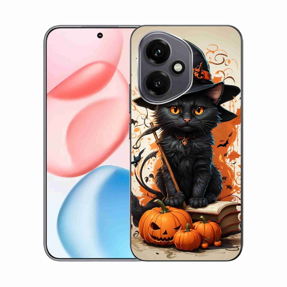 Gelový kryt mmCase na Honor 400 - kocour čaroděj