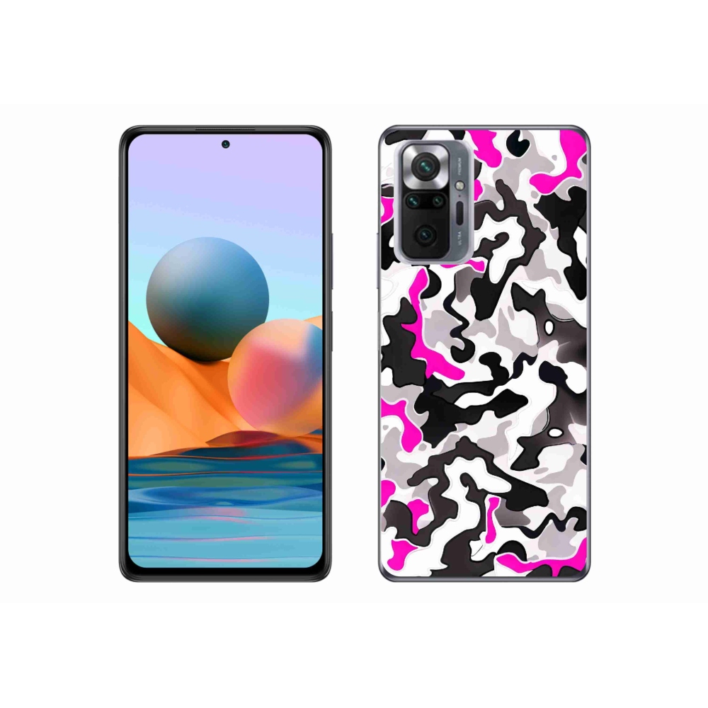 Gelový kryt mmCase na Xiaomi Redmi Note 10 Pro - maskáčový vzor 5