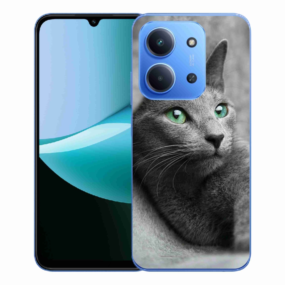 Gelový kryt mmCase na Xiaomi Redmi 15C 4G/5G (173mm) - kočka 2