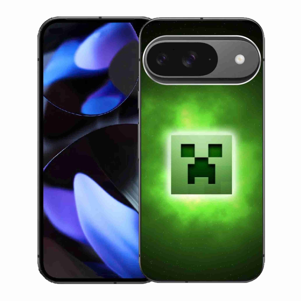 Gelový kryt mmCase na Google Pixel 9/9 Pro - minecraft