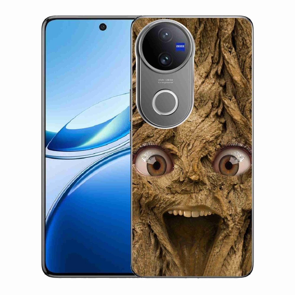 Gelový kryt mmCase na Vivo V50 5G - veselý strom s očima