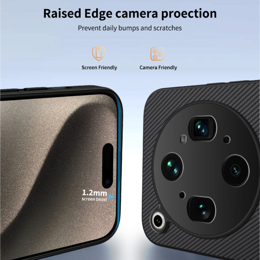 WLF gelový obal s pevnými zády a MagSafe na Oppo Find X9 Ultra 5G - černý