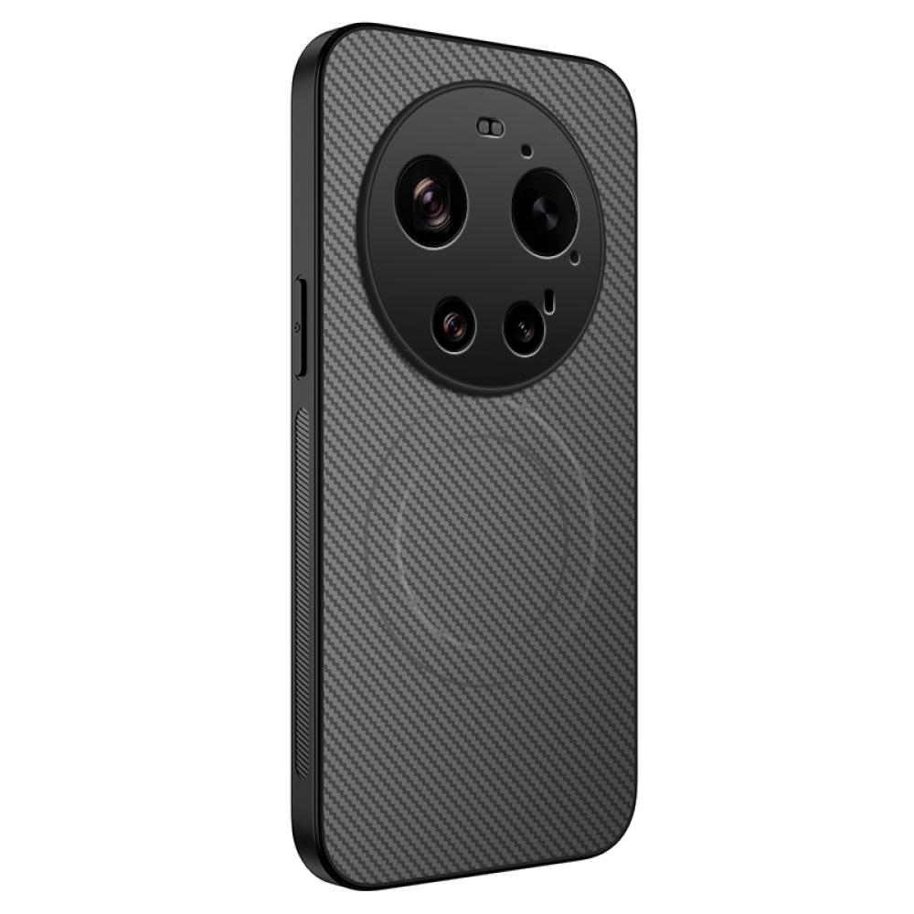 WLF gelový obal s pevnými zády a MagSafe na Xiaomi 17 Ultra - šedý