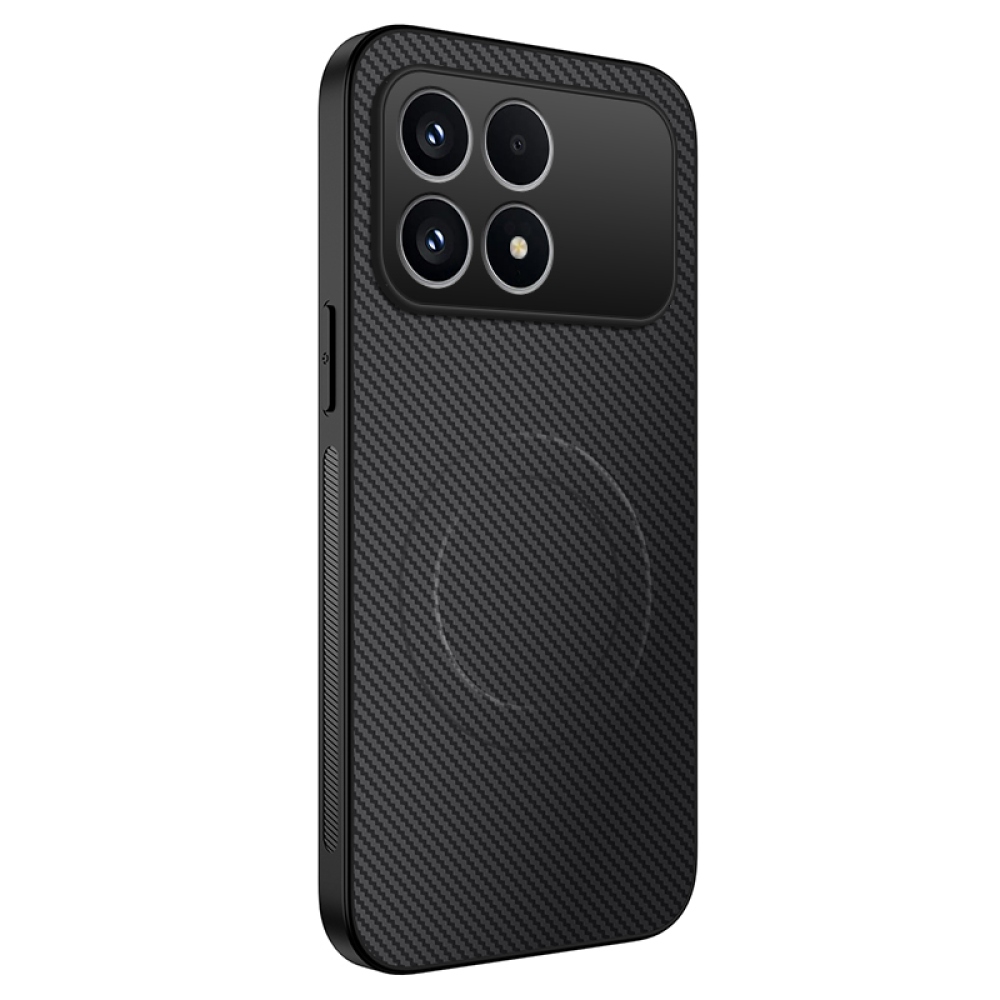 WLF gelový obal s pevnými zády a MagSafe na Xiaomi Poco F8 Pro 5G - černý