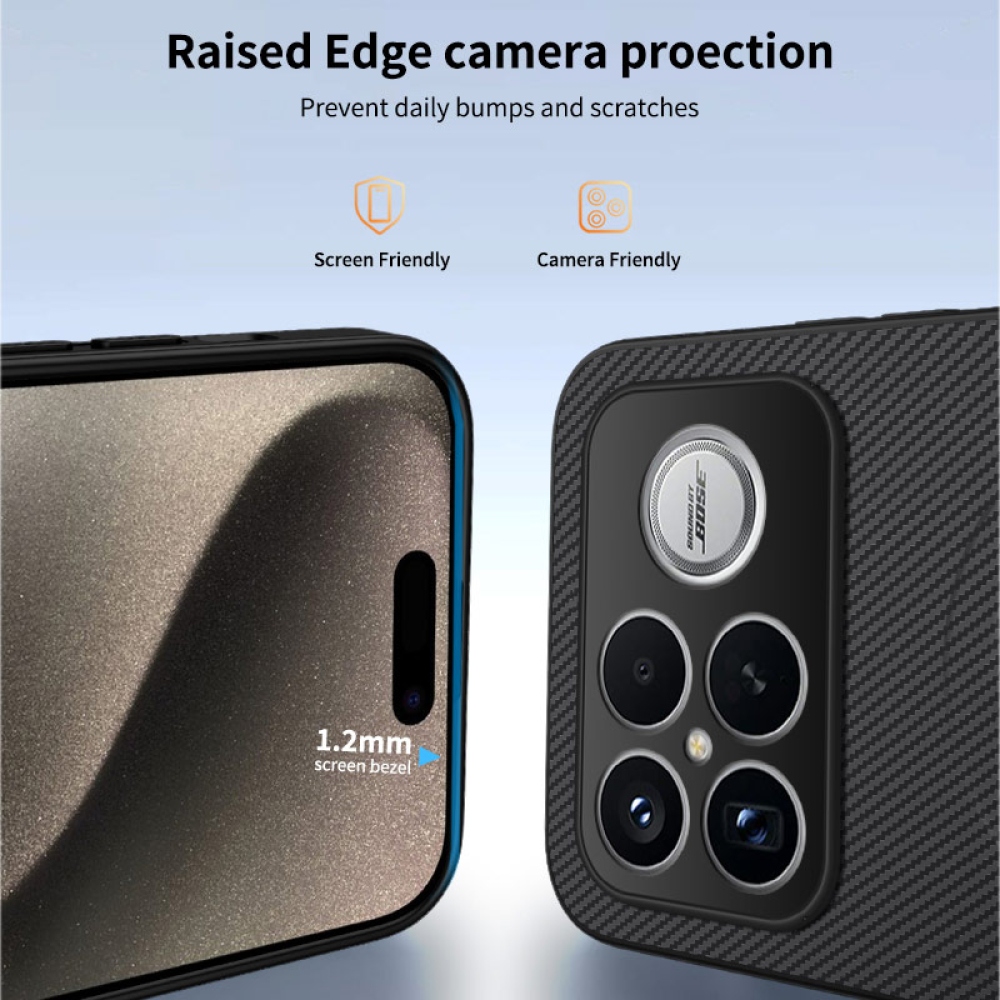 WLF gelový obal s pevnými zády a MagSafe na Xiaomi Poco F8 Ultra 5G - černý