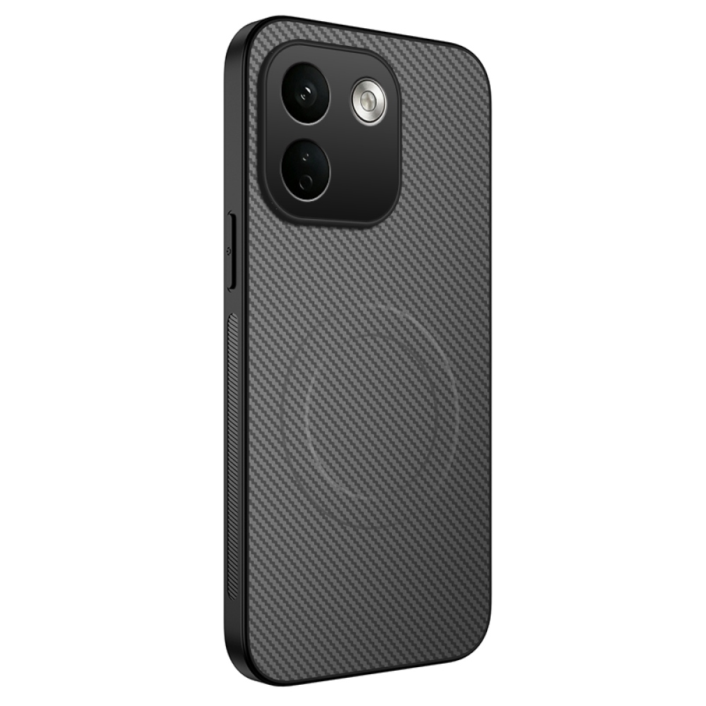 WLF gelový obal s pevnými zády a MagSafe na Xiaomi Redmi Note 17 Pro Max 5G - šedý