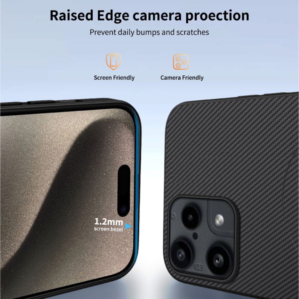 WLF gelový obal s pevnými zády a MagSafe na Nothing Phone (3a) Lite 5G - černý