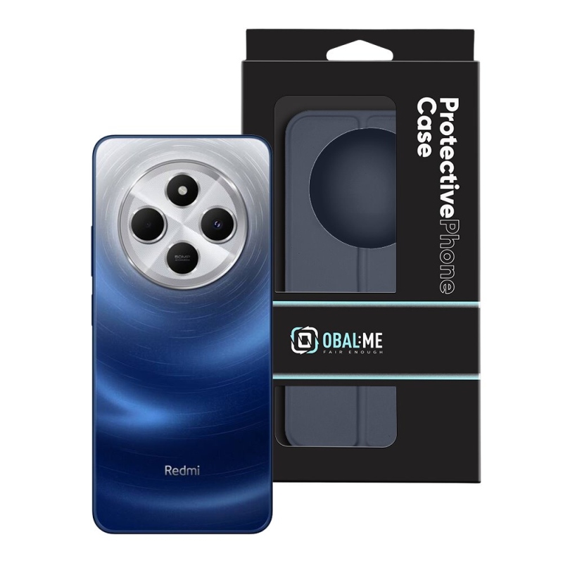 OBAL:ME SmoothTouch Pouzdro pro Xiaomi Redmi 14C 4G Dark Blue
