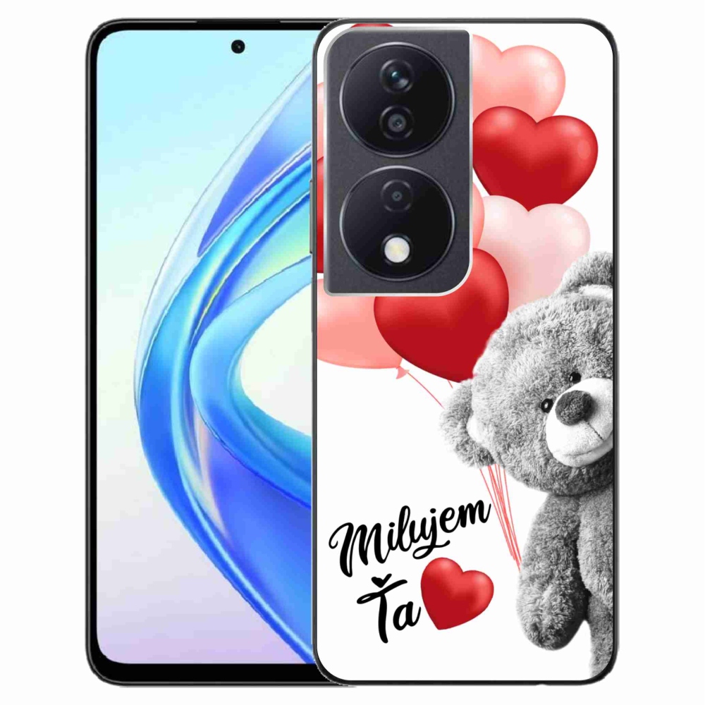 Gelový obal mmCase na Honor X7b/Honor 90 Smart - milujem Ťa sk