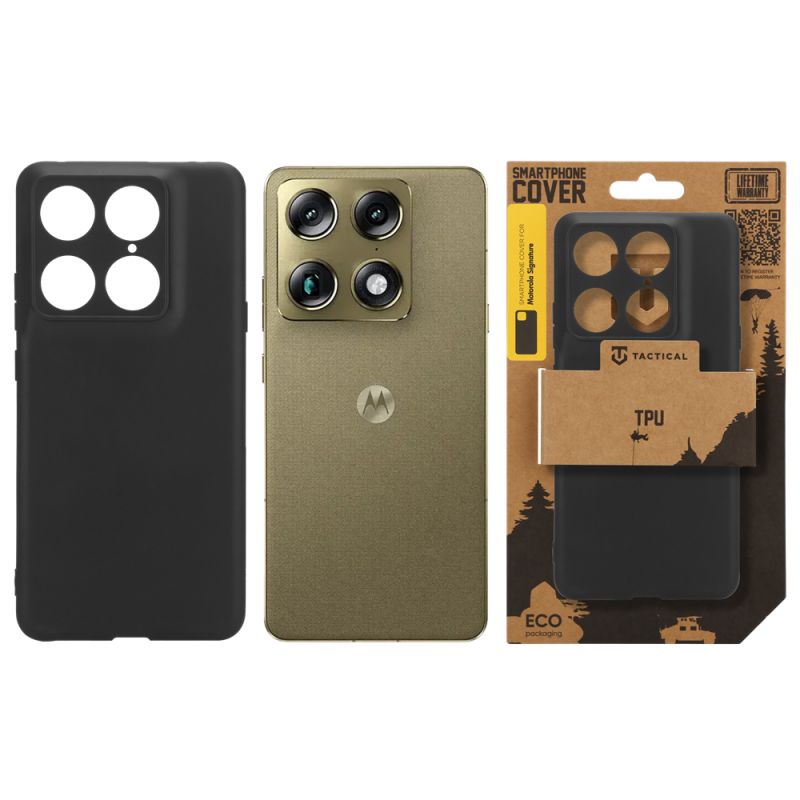 Tactical TPU Kryt pro Motorola Signature Black