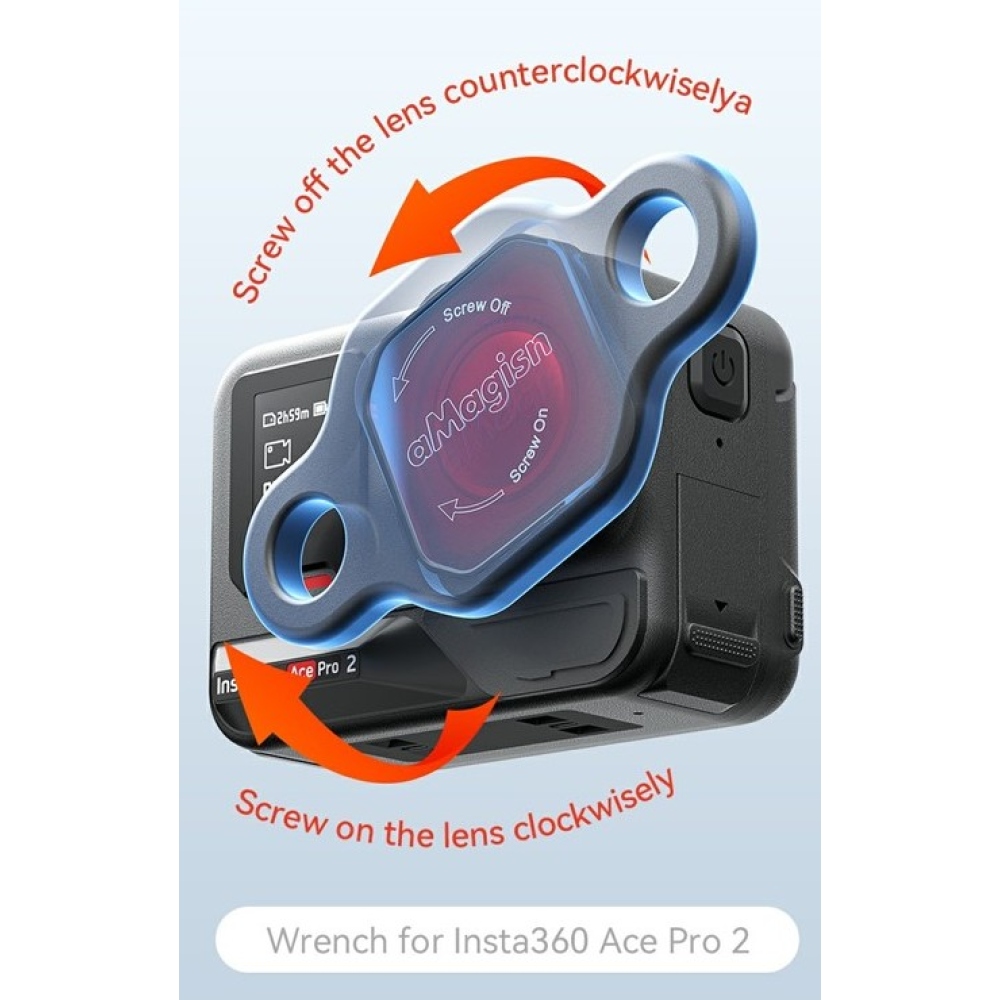 AMAGISN fialový potápěčský filtr pro Insta360 Ace Pro 2