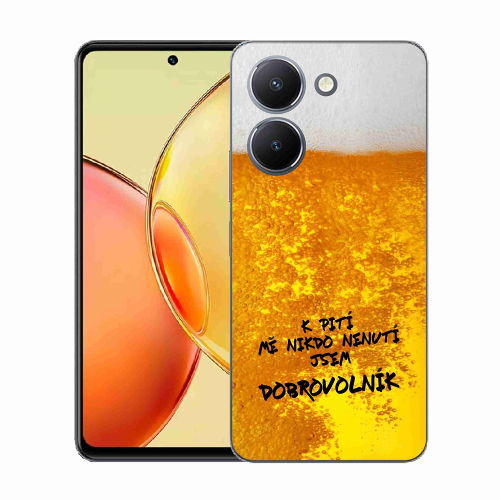 Gelový kryt mmCase na Vivo Y36 - pivní motiv 4