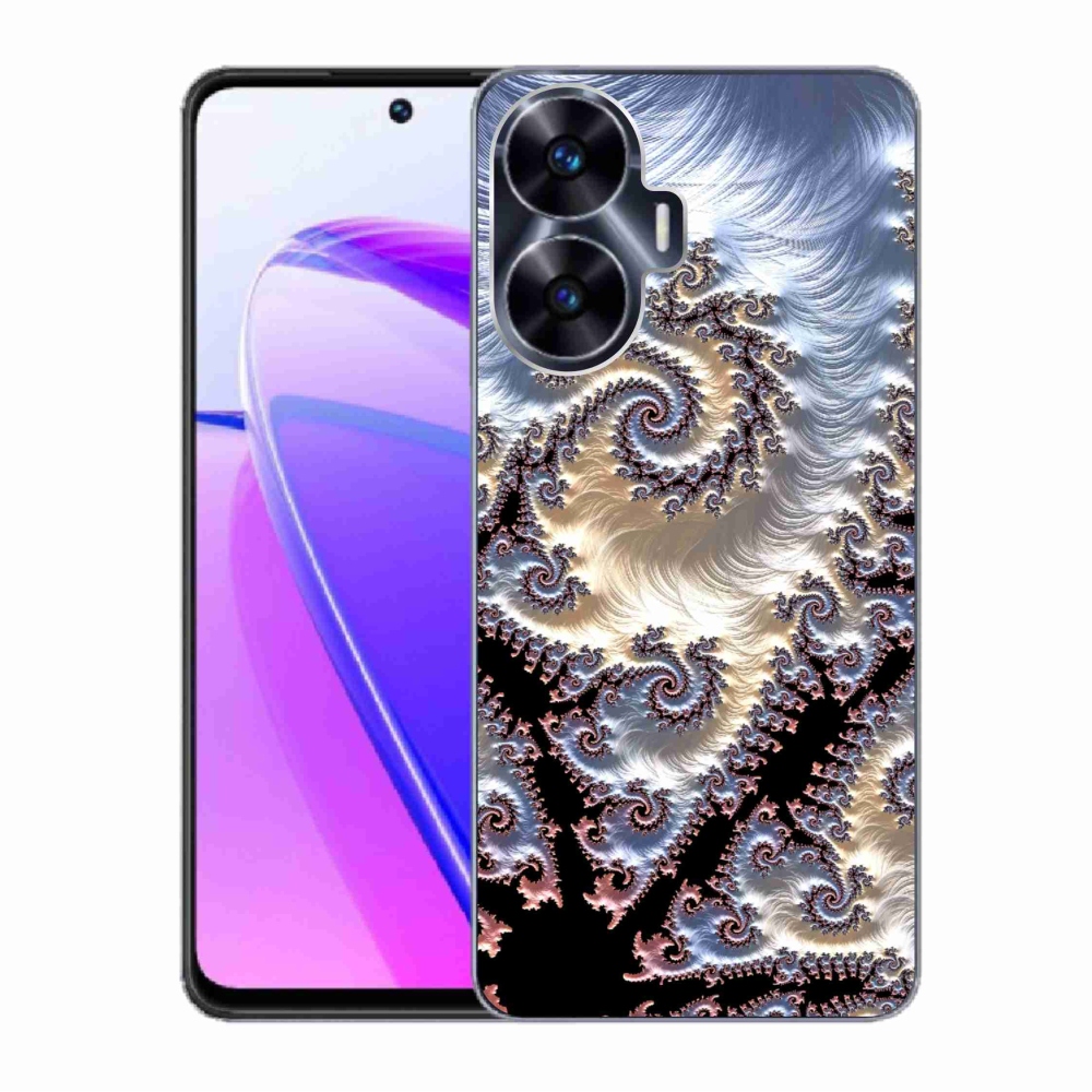 Gelový kryt mmCase na Realme C55 - abstraktní motiv 22