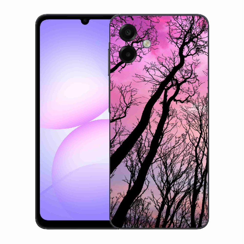 Gelový kryt mmCase na Samsung Galaxy A07 4G - opadané stromy
