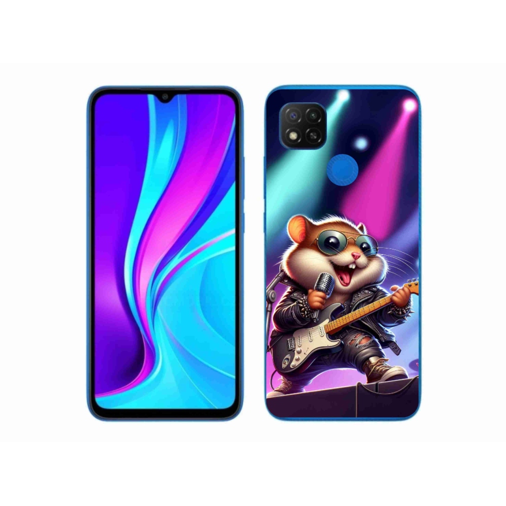 Gelový kryt mmCase na Xiaomi Redmi 9C - křeček rocker
