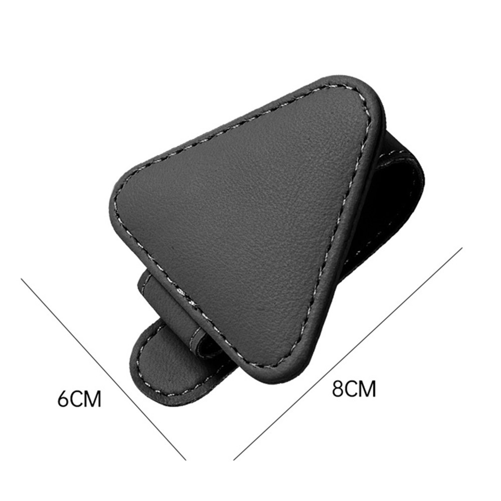 Magnetický klip na brýle pro uchycení na sluneční clonu - černý