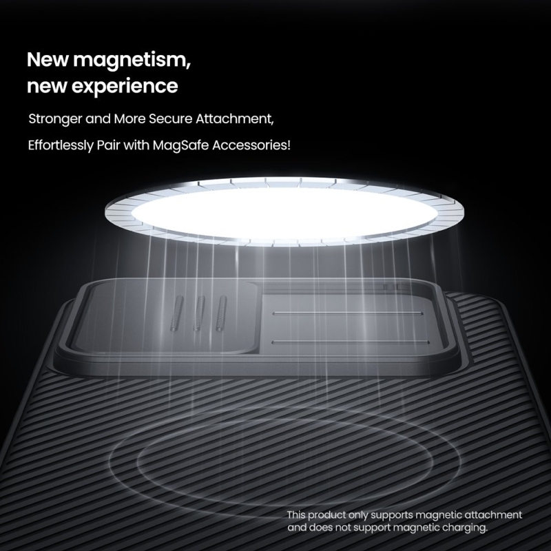 Nillkin CamShield PRO Magnetic Zadní Kryt pro Samsung Galaxy A57 Black