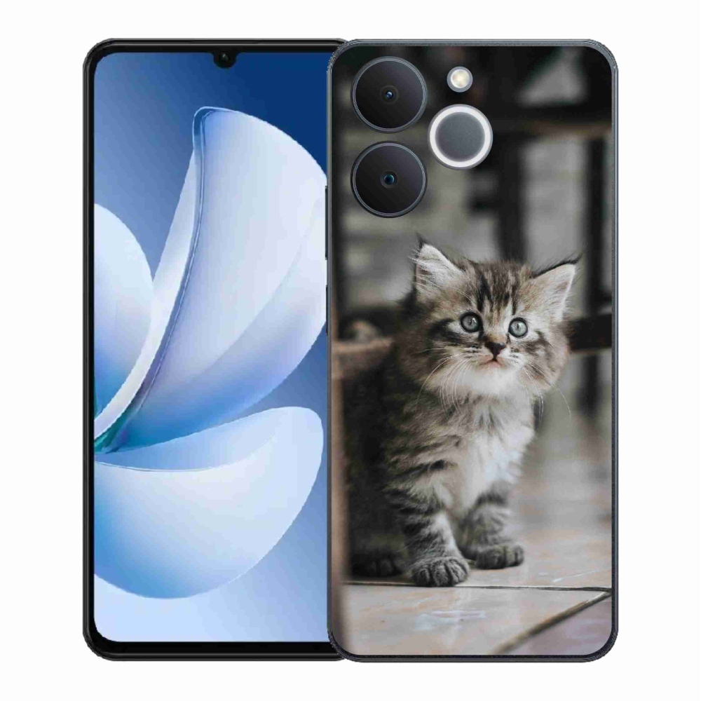 Gelový kryt mmCase na Realme Note 70T - koťátko