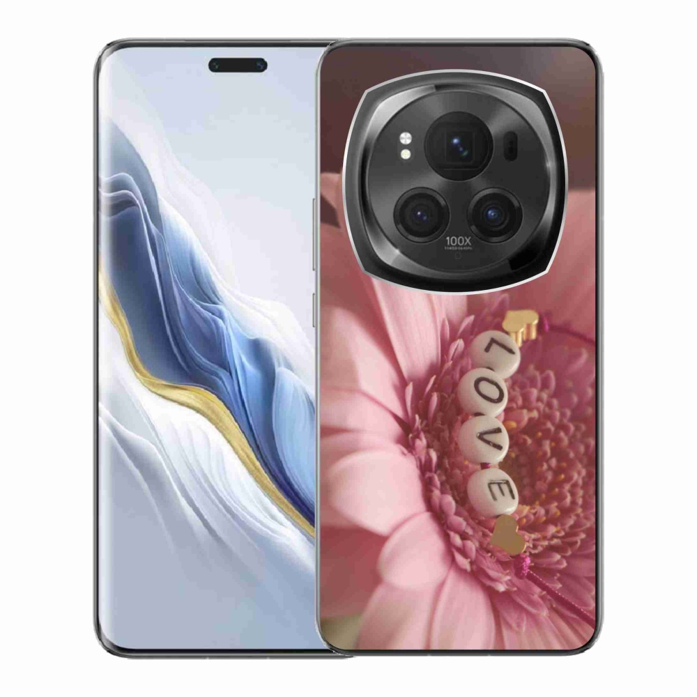 Gelový kryt mmCase na Honor Magic 6 Pro 5G - přívěsek love