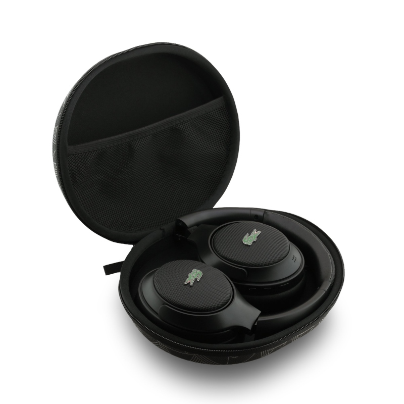 Lacoste Petit Pique ANC/ENC Bezdrátová Sluchátka Black